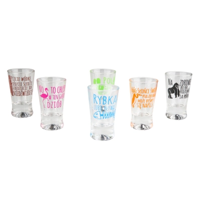 
                                            HUMOR ZWIERZÊTA set of 6 vodka glasses x small 25ml
                                            