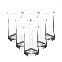 Geo set of 6 glasses high 360ml