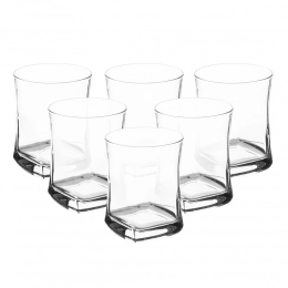 Geo set of 6 glasses low 280ml
