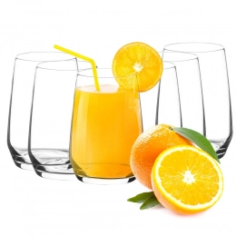 Набор стаканов Рубин из 6 штук, 450 мл.