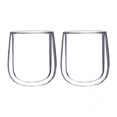 
                                            Andrea set of 2pcs high borosilicate glass
                                            
