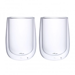 Andrea set of 2pcs high borosilicate glass 450ml