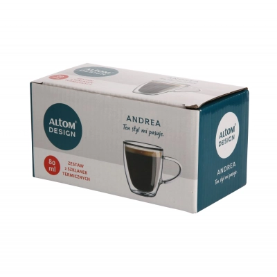 
                                                Andrea set of 2 thermal cups 80ml
                                                