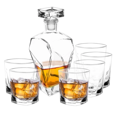 
                                            Marco whiskey set carafe 0,75l + 6 glasses 280 ml
                                            