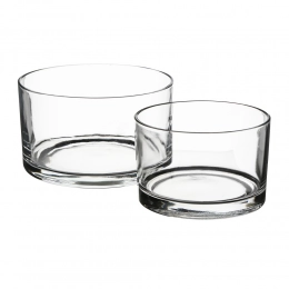 Set of pressed salad bowls dia.17cm+dia.20cm