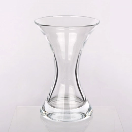 Glass vase X h 15 cm