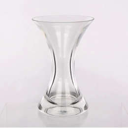 Glass vase X h 12 cm