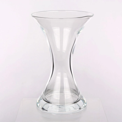 
                                            Glass vase X h 18 cm
                                            