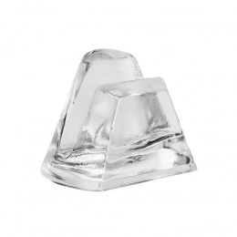Glass napkin holder