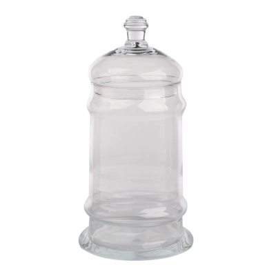 
                                                Glass storage jar 3L with lid
                                                