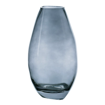 
                                            Glass vase 13.5x12x25.5 cm, navy blue, color box
                                            