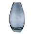Glass vase 13.5x12x25.5 cm, navy blue, color box Glass vase 13.5x12x25.5 cm, navy blue, color box