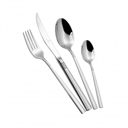 Apollo 24 pcs cutlery set polished flock