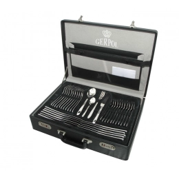 Violino set of 68 pieces of cutlery, suitcase