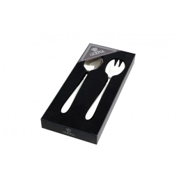 Violino 2 pcs salad server polished flock