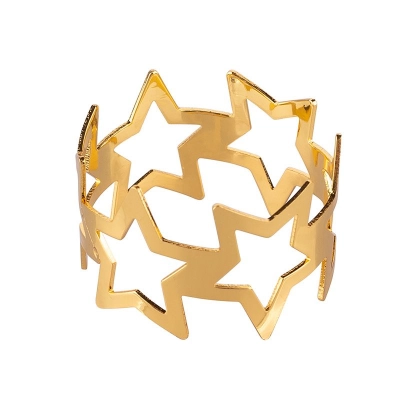 
                                            Napkin ring in the shape of a star 4,5x3 cm
                                            