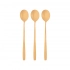 Набор из 3 коктейльных ложек Noble Pure Gold на блистере Набор из 3 коктейльных ложек Noble Pure Gold на блистере