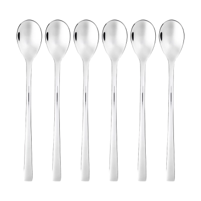 
                                            Набор из 6 штук коктейльных ложек в коробке с флоком.
                                            