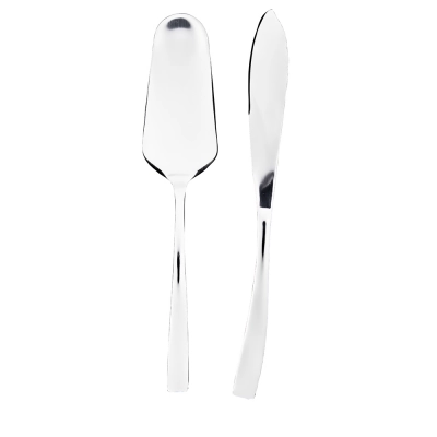 
                                            Набор ножа для торта и лопатки в коробке с ручкой
                                            