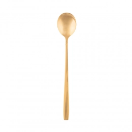 Gold Dream coctail spoons set of 3 pcs. on blister in gold color