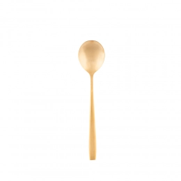 Gold Dream tea spoons set of 3 pcs. on blister in gold color