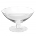Salad bowl on the leg with knob dia.23m, h-14,5cm