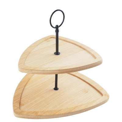 
                                            2 layer Bamboo tray 25x23,5 cm
                                            