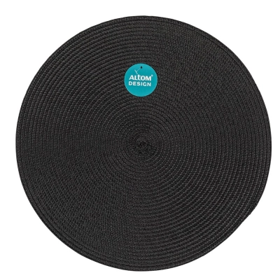
                                            Table mat PP dia. 38cm black
                                            