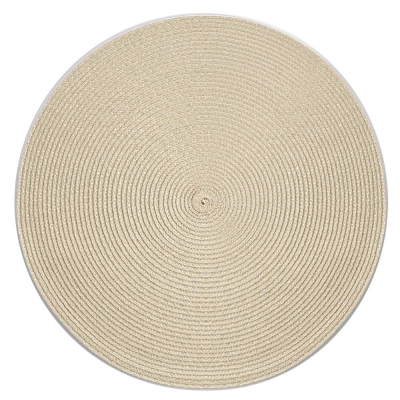 
                                                Table mat PP dia. 38 cm beige
                                                