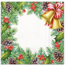 Napkins Glory Christmas Frame