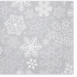 Napkins Snowflakes and stars silver