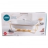 Regular rectangular serving dish 1,7 L on golden warming stand Regular rectangular serving dish 1,7 L on golden warming stand
