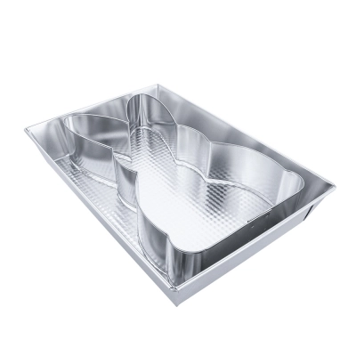 
                                                Textured baking tin 360x245x60 mm with insert a HARE
                                                