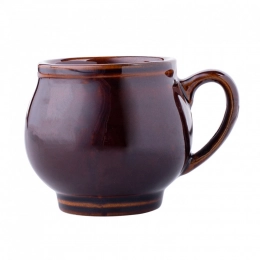 Stoneware mug with ear 0,3 L