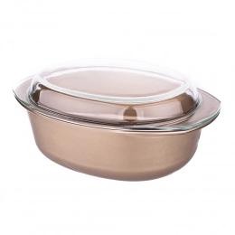 3.5L OVAL CASSEROLE WITH COVER