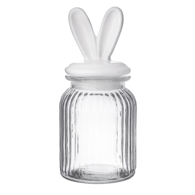 
                                            Glass jar with ceramic lid 900ml
                                            