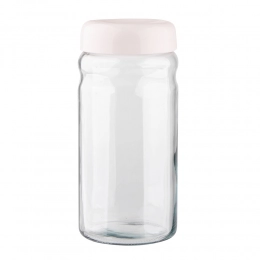 Glass jar with plastic lid 1,8l