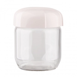 Glass jar with plastic lid 425ml