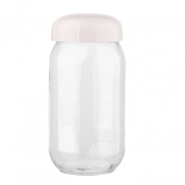 Glass jar with plastic lid 1l