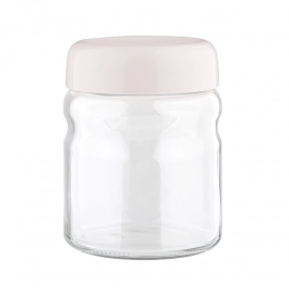 Glass jar with plastic lid 900ml