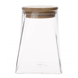 Borosilicate Container with Bamboo Lid 950ml