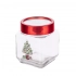 Classical Christmas jar with Christmas Tree dec. and red lid, 500ml Classical Christmas jar with Christmas Tree dec. and red lid, 500ml