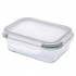 Fresh rect.soda lime glass food container wtih pp lid 14,5x10,5x5,5 cm 370 ml Fresh rect.soda lime glass food container wtih pp lid 14,5x10,5x5,5 cm 370 ml