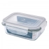 Fresh rect.soda lime glass food container wtih pp lid 14,5x10,5x5,5 cm 370 ml Fresh rect.soda lime glass food container wtih pp lid 14,5x10,5x5,5 cm 370 ml