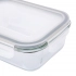 Rect.soda lime glass food container wtih pp lid 650 ml 17,6x13,1x6,4 cm Rect.soda lime glass food container wtih pp lid 650 ml 17,6x13,1x6,4 cm