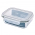 Rect.soda lime glass food container wtih pp lid 650 ml 17,6x13,1x6,4 cm Rect.soda lime glass food container wtih pp lid 650 ml 17,6x13,1x6,4 cm