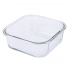 Square soda lime glass food container with pp lid 1,1 L 18,5x18,5x7,5 cm Square soda lime glass food container with pp lid 1,1 L 18,5x18,5x7,5 cm