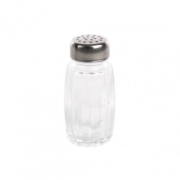 Glass salt shaker with flap 50ml