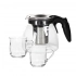 Dublin glass tea pot 900ml with filter and 2pcs glasses 330ml Dublin glass tea pot 900ml with filter and 2pcs glasses 330ml