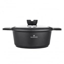 Valdinox Expert casserole 24cm with lid 4,5l.